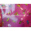 100% Polyester Pongee Printed Fabric Coated PVC For Cosmetic Bag